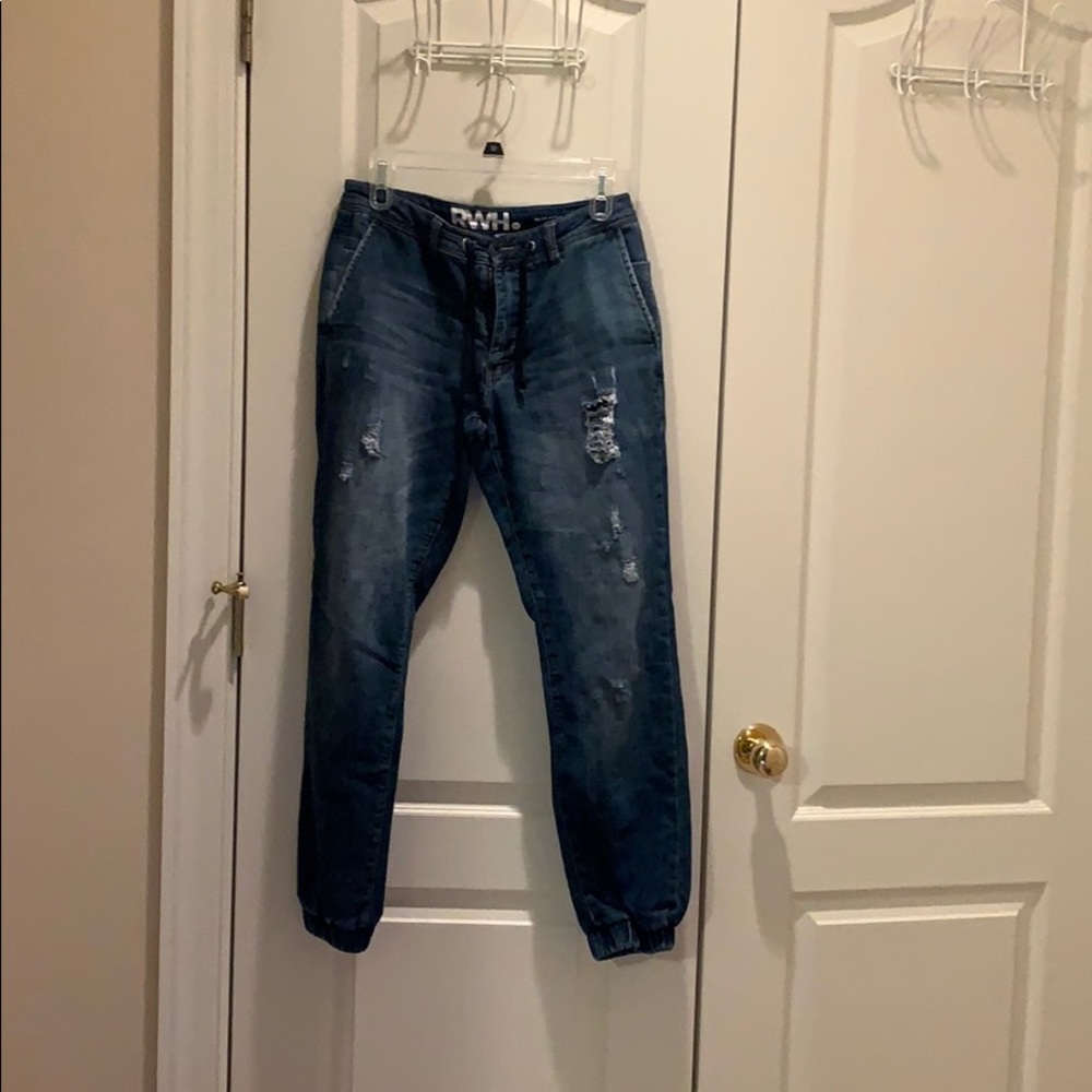 Boys Jeans Joggers‎ Size 14 Slim Fit